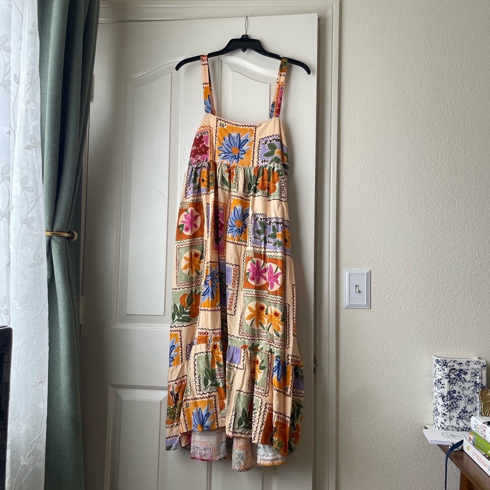 Paper Hearts Floral Stamp Dress